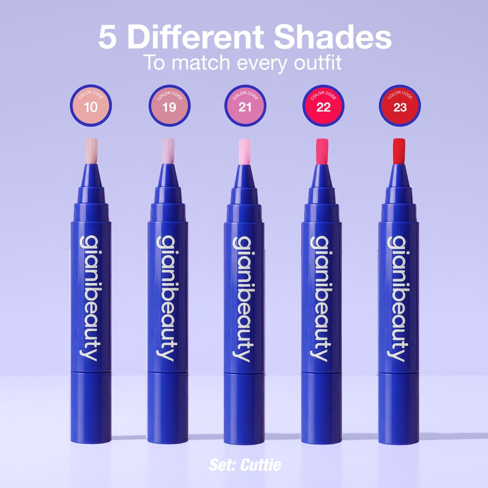 Giani™ 5 Shade Nail Pen Set (BUY ONE & GET ONE FREE)