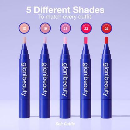 Giani™ 5 Shade Nail Pen Set (BUY ONE & GET ONE FREE)