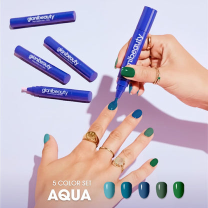 Giani™ 5 Shade Nail Pen Set (BUY ONE & GET ONE FREE)