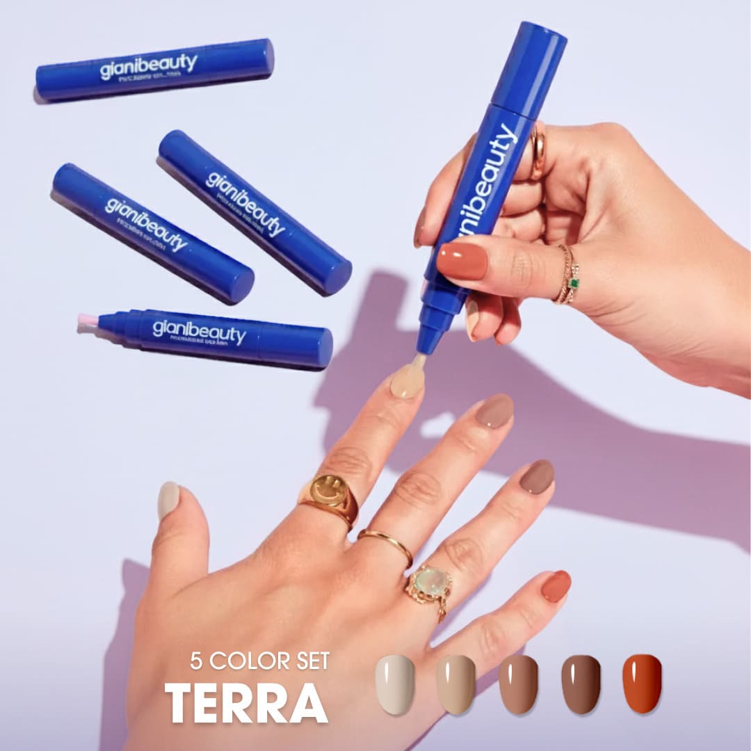 Giani™ 5 Shade Nail Pen Set (BUY ONE & GET ONE FREE)
