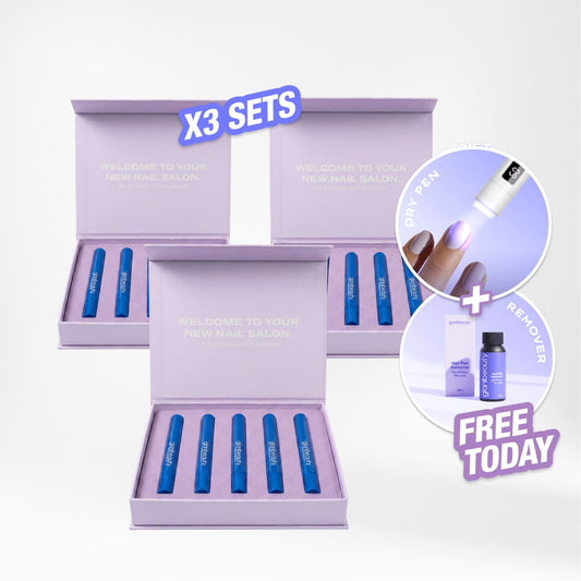 Giani™ 5 Shade Nail Pen Kit X3